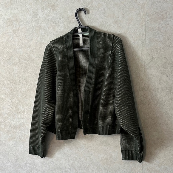 lululemon athletica Sweaters - lululemon athletica Dark Green Women's Cardigan
